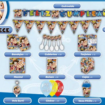 Imagen del producto DECORACIÓN DE ONE PICE 
