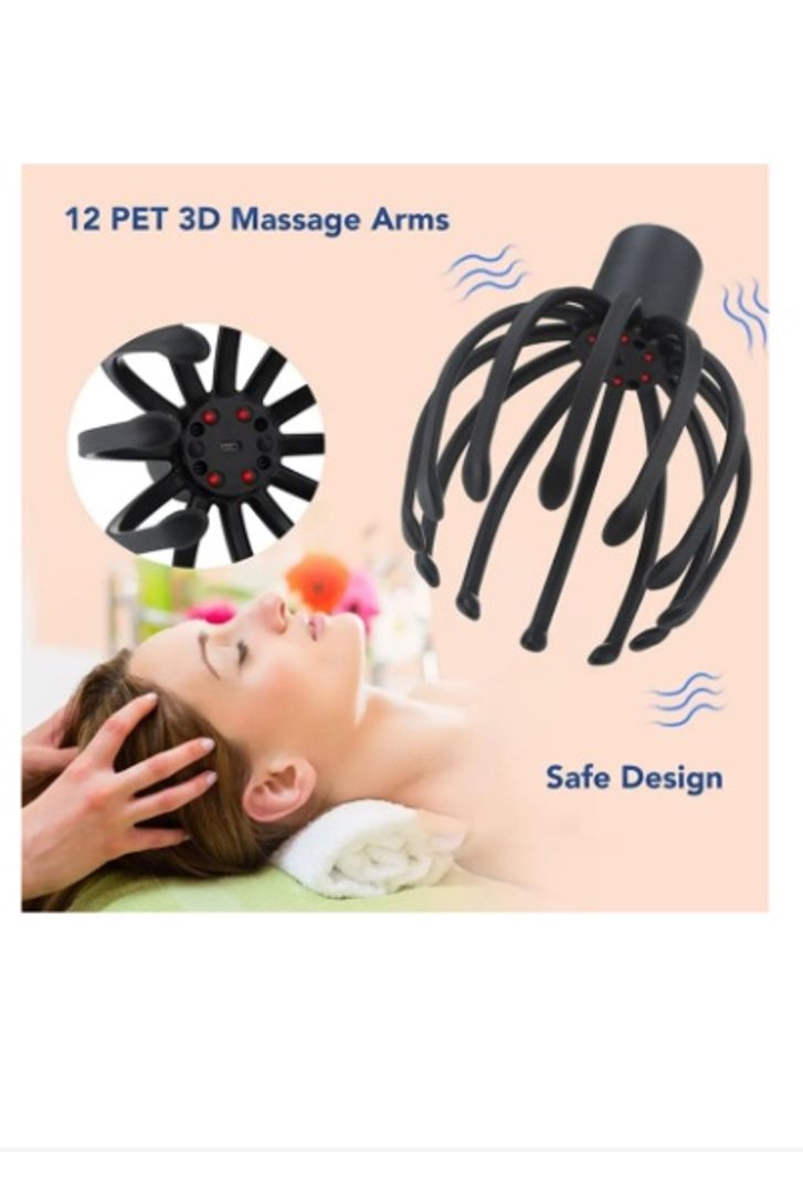 MASAJEADOR DE CABEZA INFRARROJO