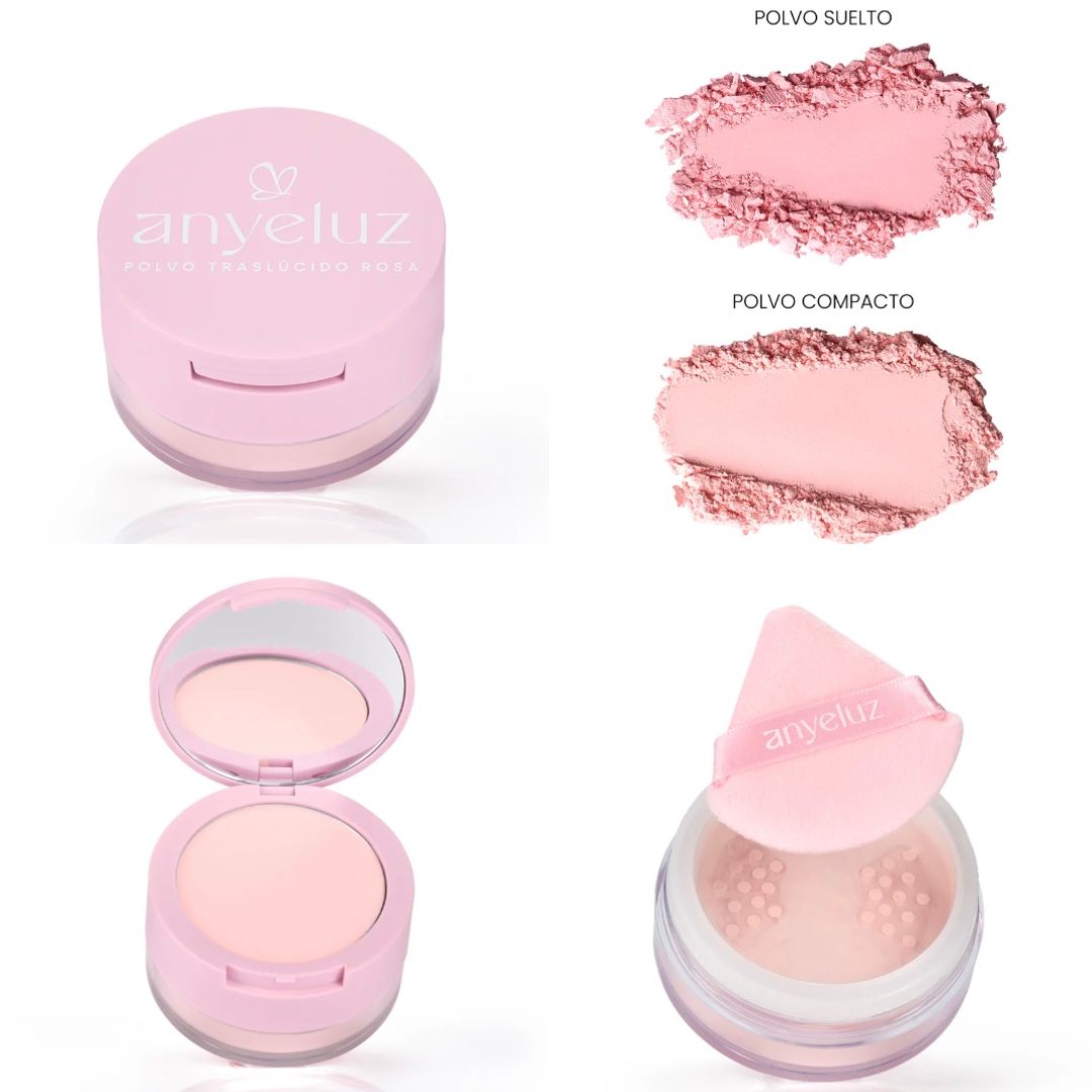 POLVO TRASLÚCIDO ROSADO ANYELUZ