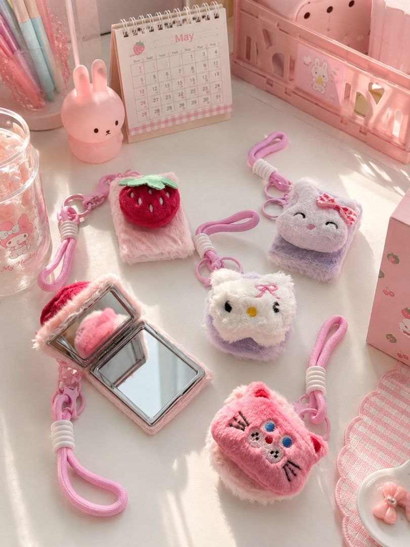 Espejo llavero peluche 