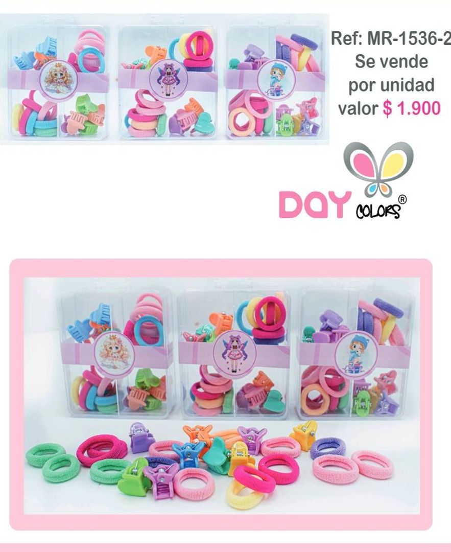 MR-1536 KIT PEINADO NIÑA