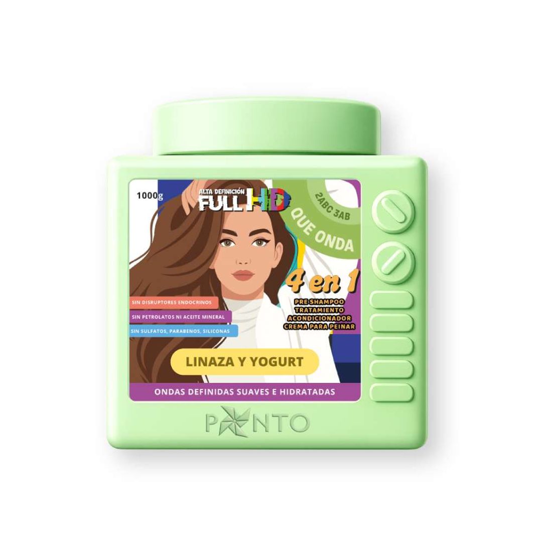 TRATAMIENTO FULL HD 1000G LINAZA Y YOGURT PONTO