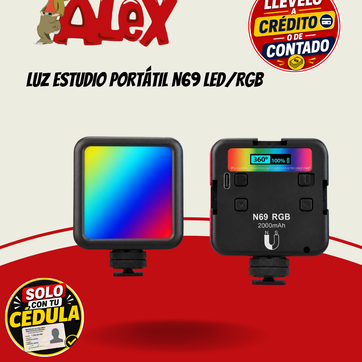 Imagen del producto LUZ ESTUDIO PORTÁTIL N69 LED/RGB