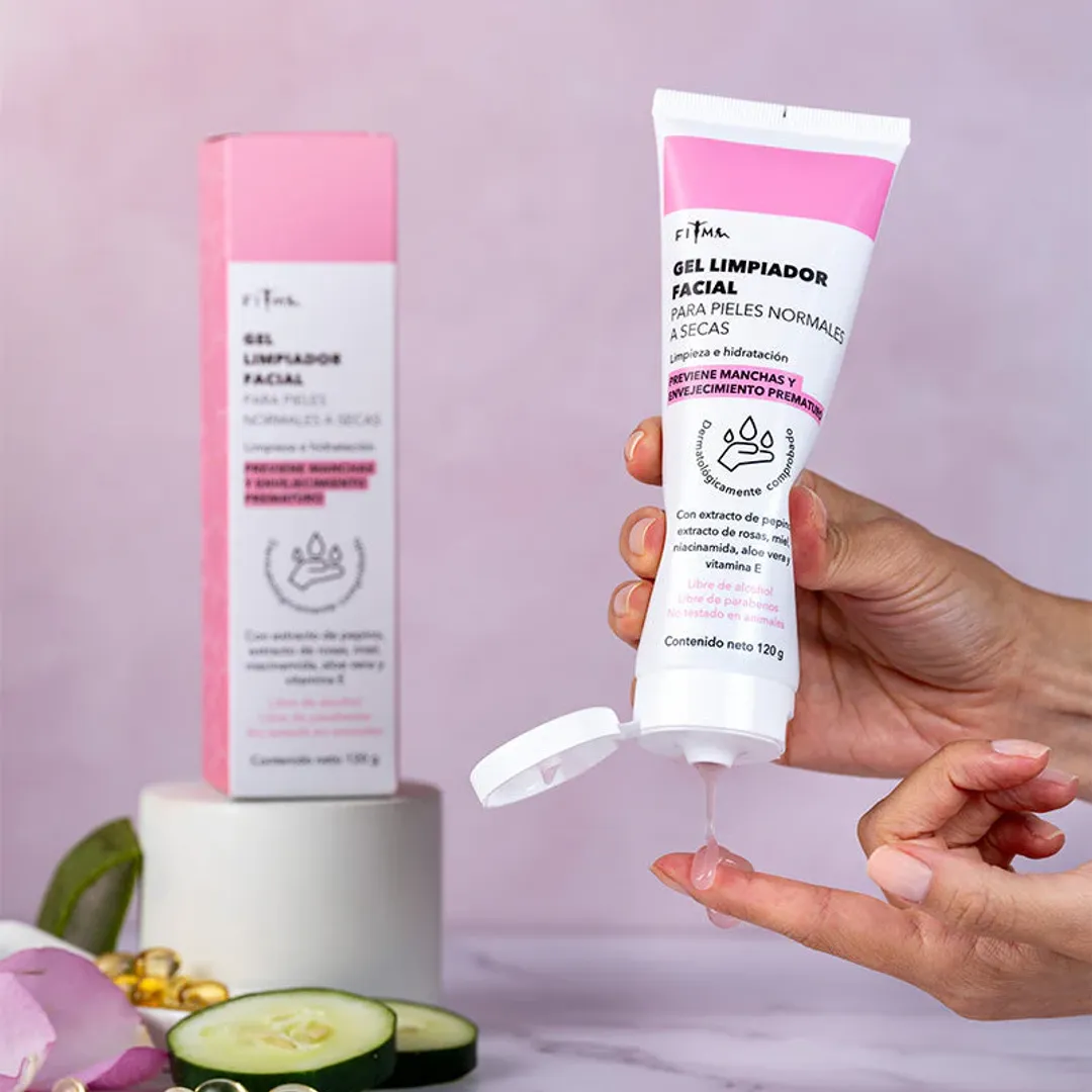 GEL LIMPIADOR PIEL NORMAL A SECA 120ML FITME