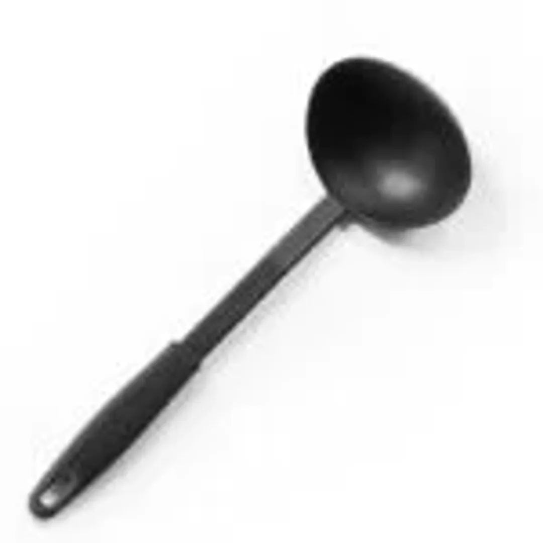 CUCHARON SOPERO NEGRO NYLON REF106 HOME ELEMENTS
