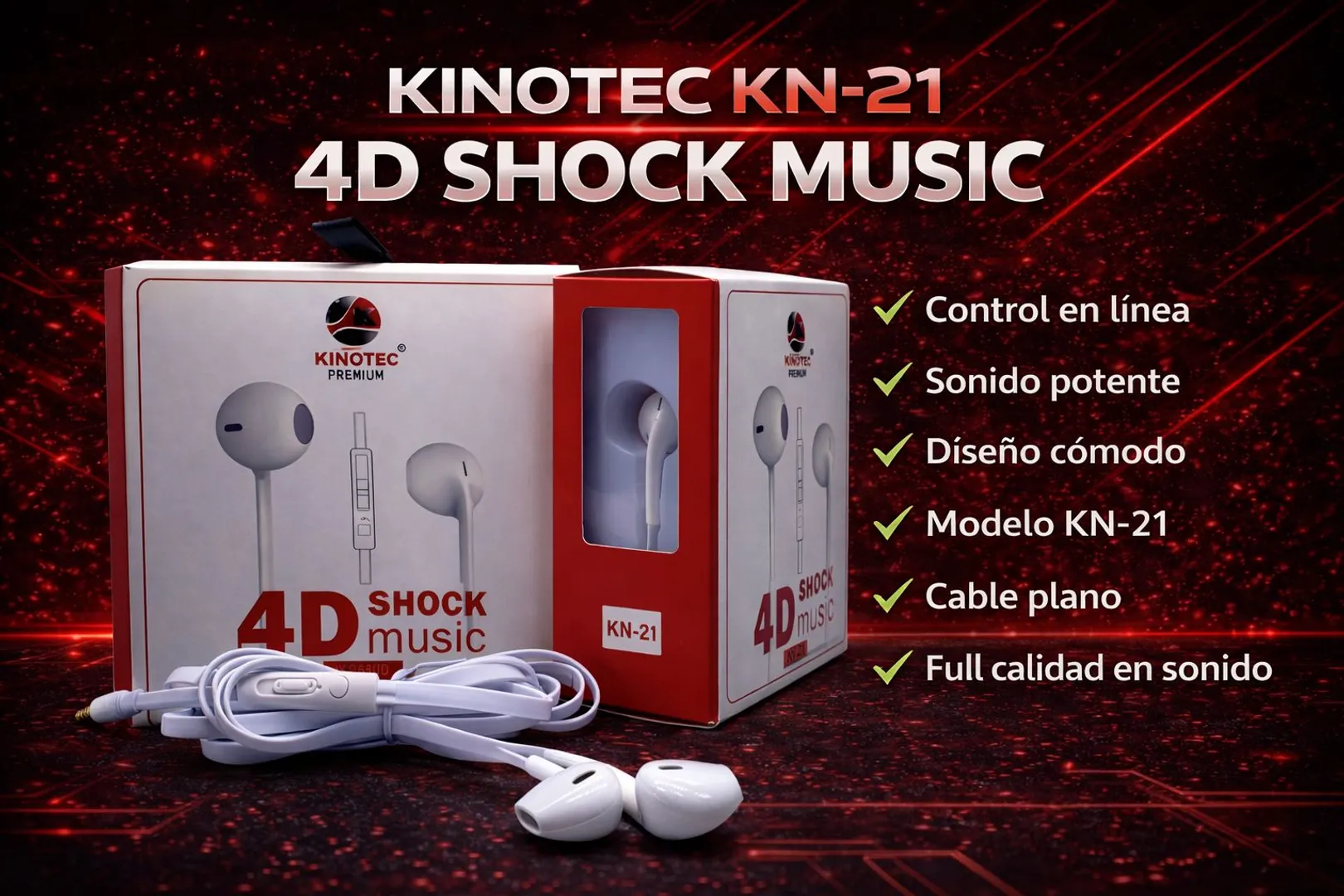 Manos Libres Kinotec KN-21