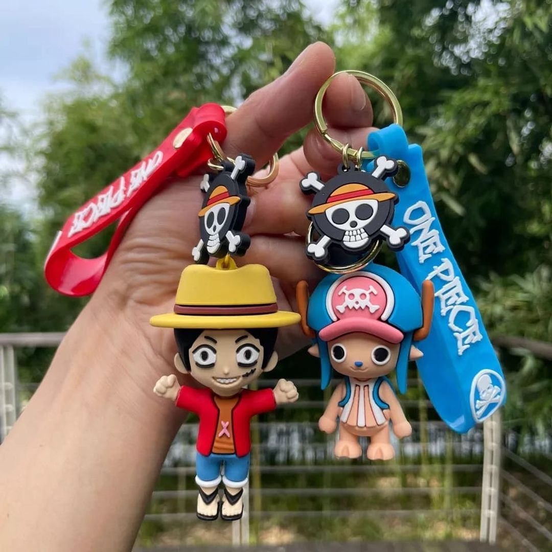Llaveros one piece 