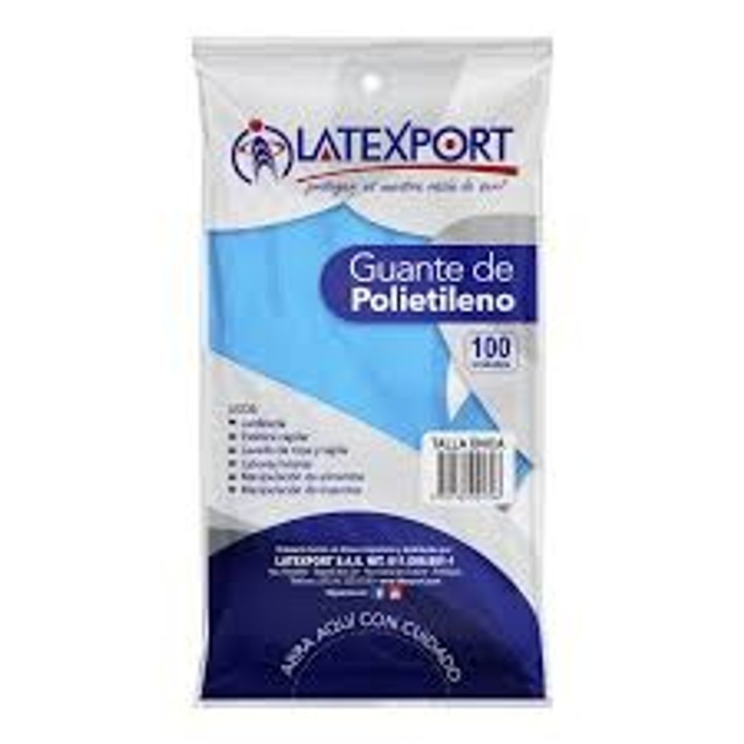     M. GUANTE MANIPULACION AZUL PAQ X 100 UND 