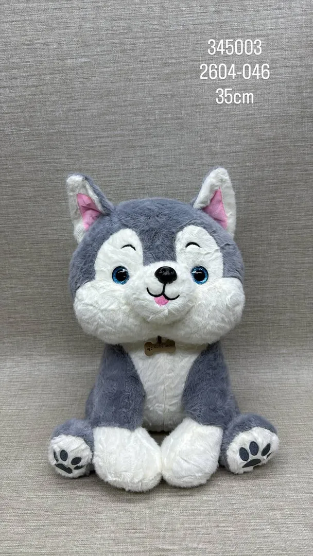 PERRO HUSKY 35 CM 