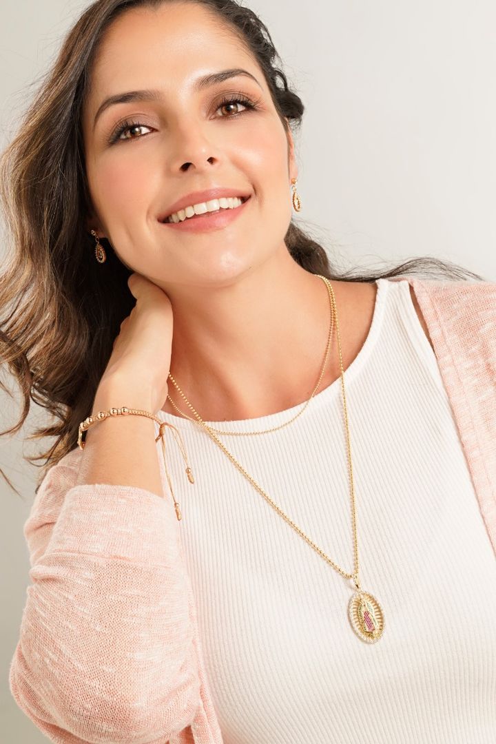 D Virgen Guadalupe Swarovski