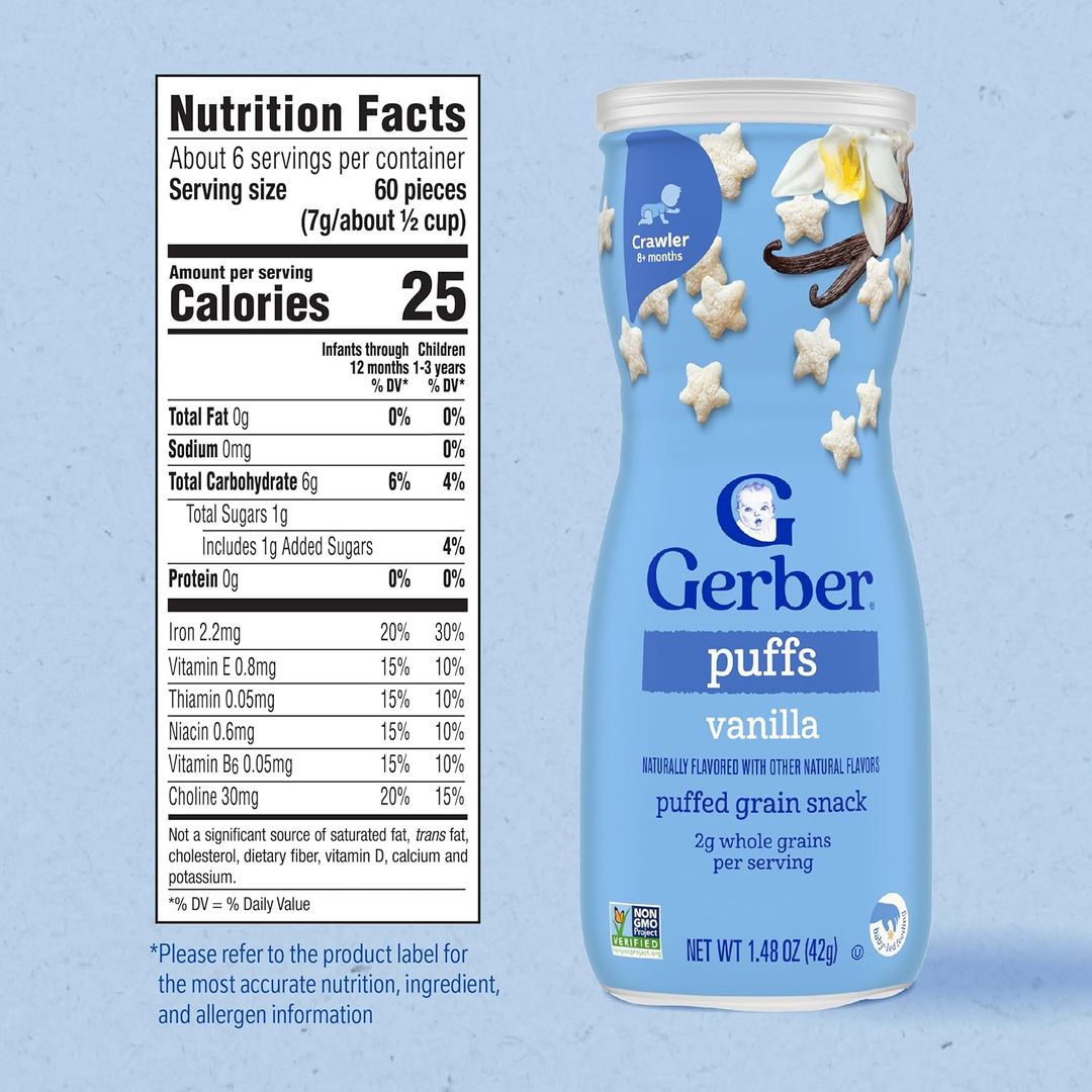 Puff Vainilla GERBER