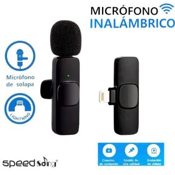 Micrófono solapa Inalámbrico Iphone SpeedSong SG4041 - imagen 1