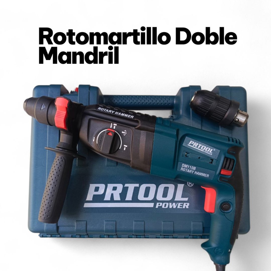 ROTOMARTILLO DOBLE MANDRIL
