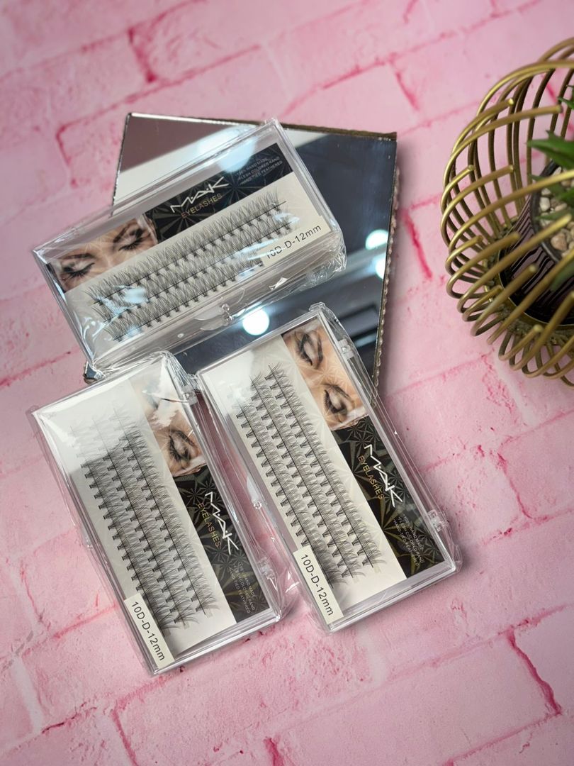 Pestañas punto a punto 