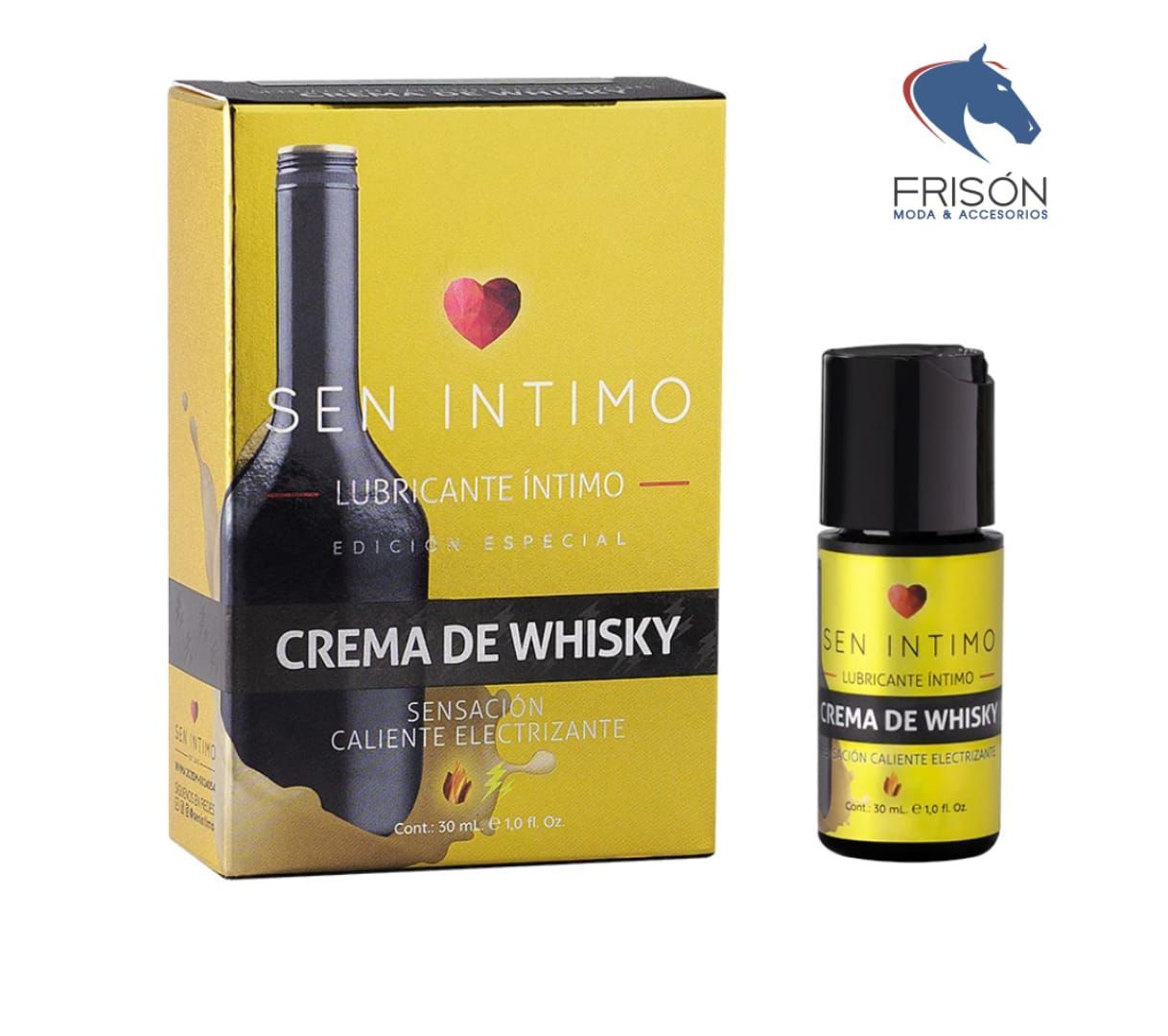 Lubricante Caliente Crema De Whisky 
