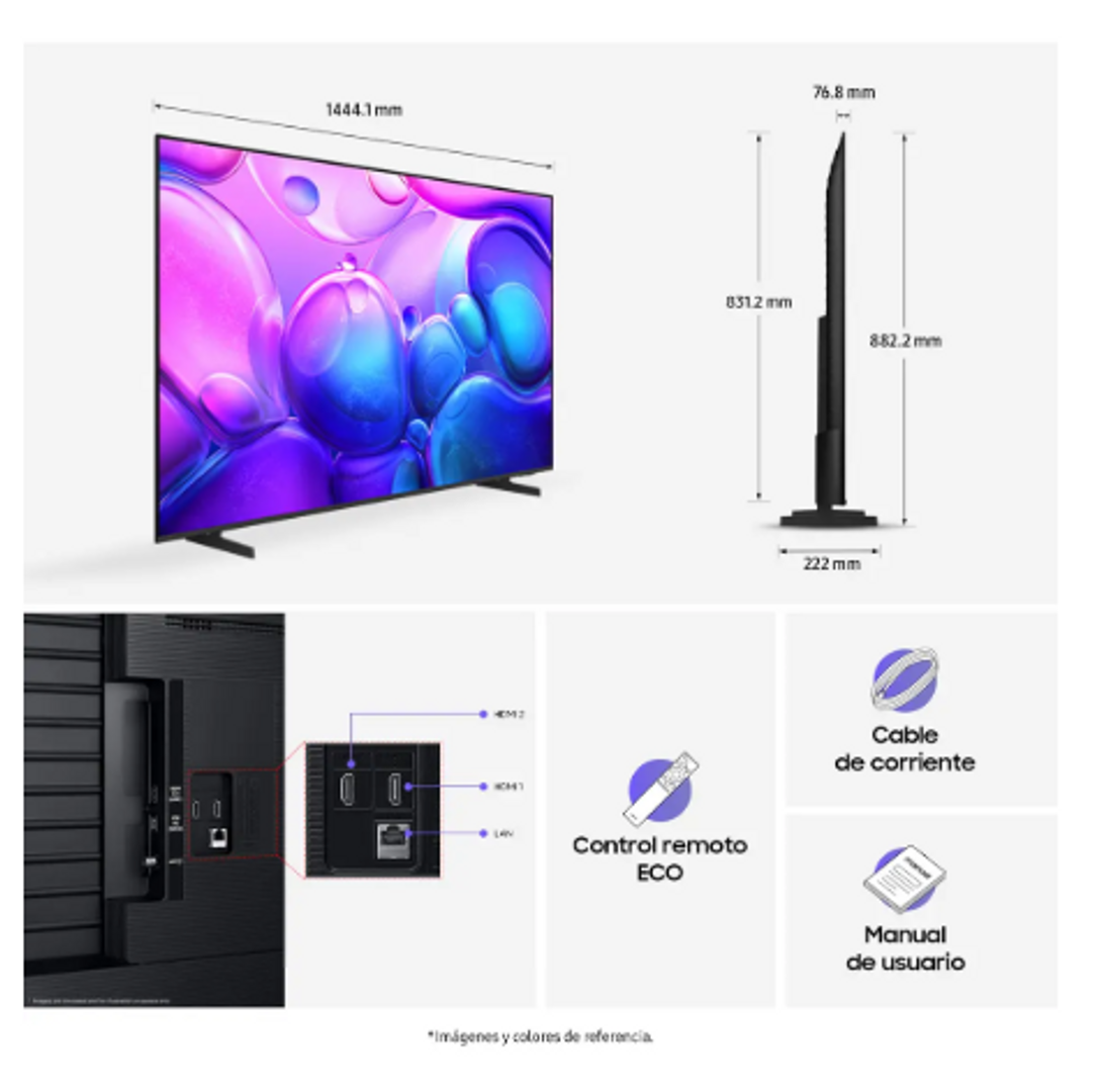 LED SAMSUNG 65" SMART QLED 4K