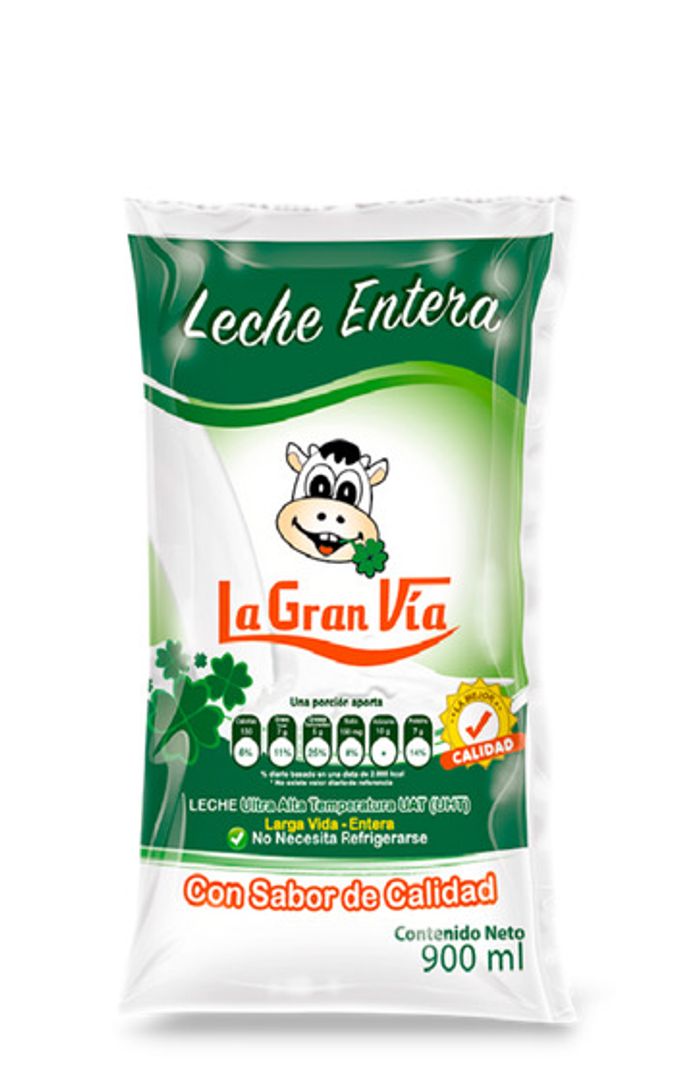 LECHE LA GRAN VIA ENTERA*1100ML