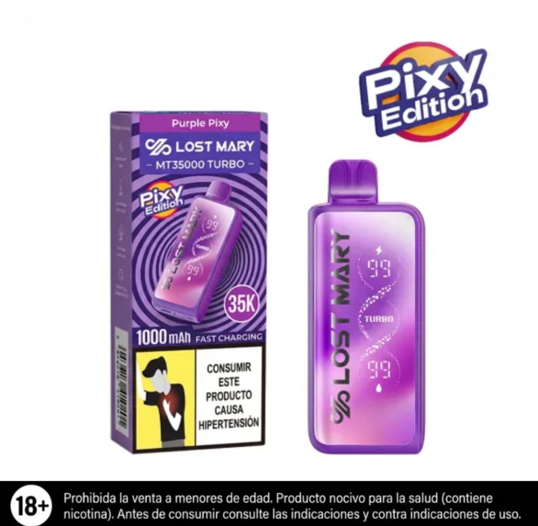 Lost Mary Purple Pixy 35.000 Puffs Mt Turbo