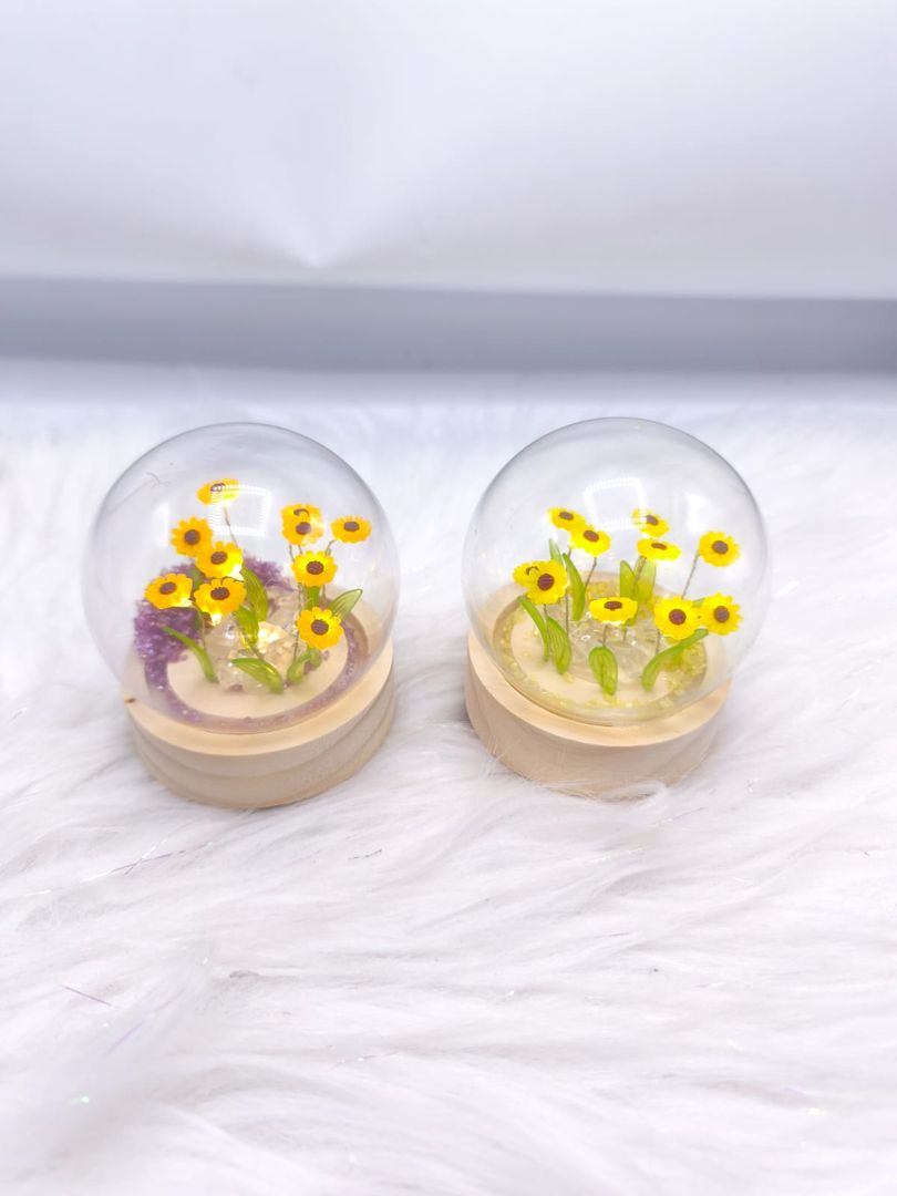 BURBUJA LUZ GIRASOLES JM361
