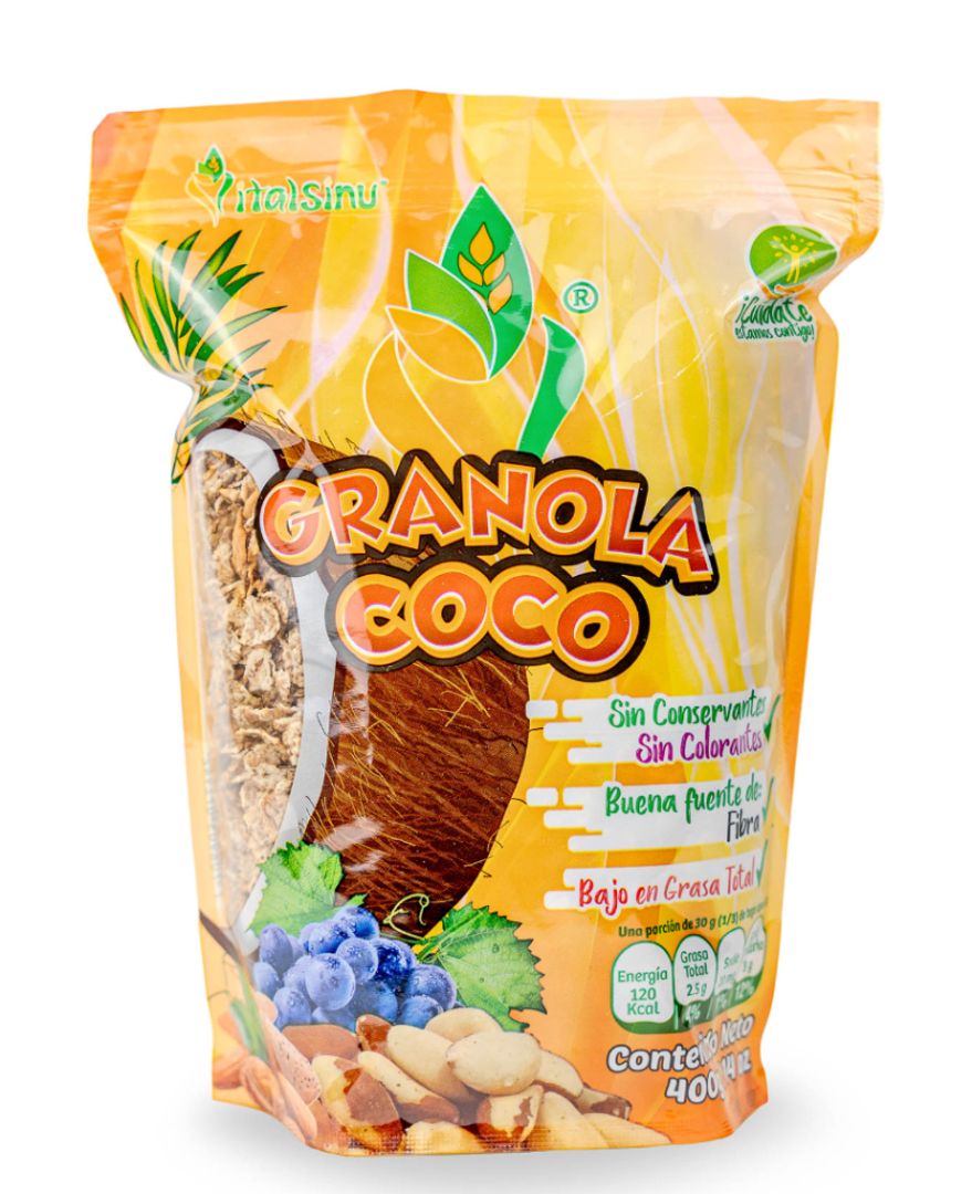 GRANOLA COCO X 400 GR VITAL SINU