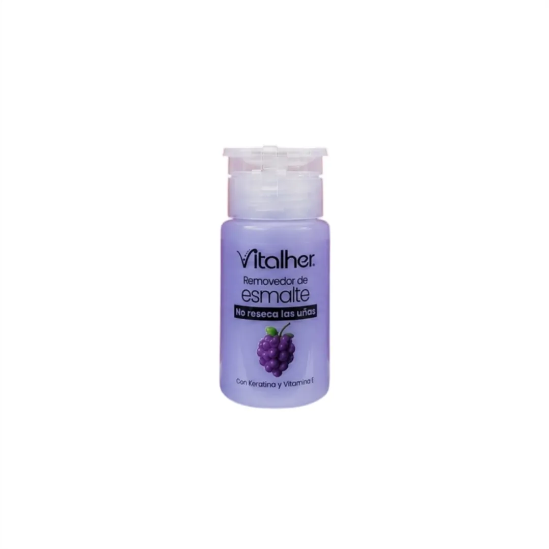 REMOVEDOR DE ESMALTE VITALHER UVA 80ML