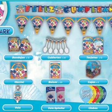 Imagen del producto DECORACIÓN BABY SHARK