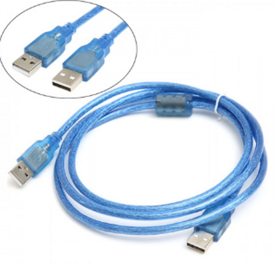CABLE USB MACHO MACHO 1.5 MTS