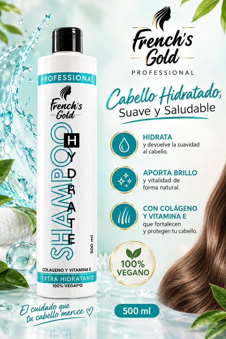 FRENCHS GOLD SHAMPOO EXTRA HIDRATANTE 