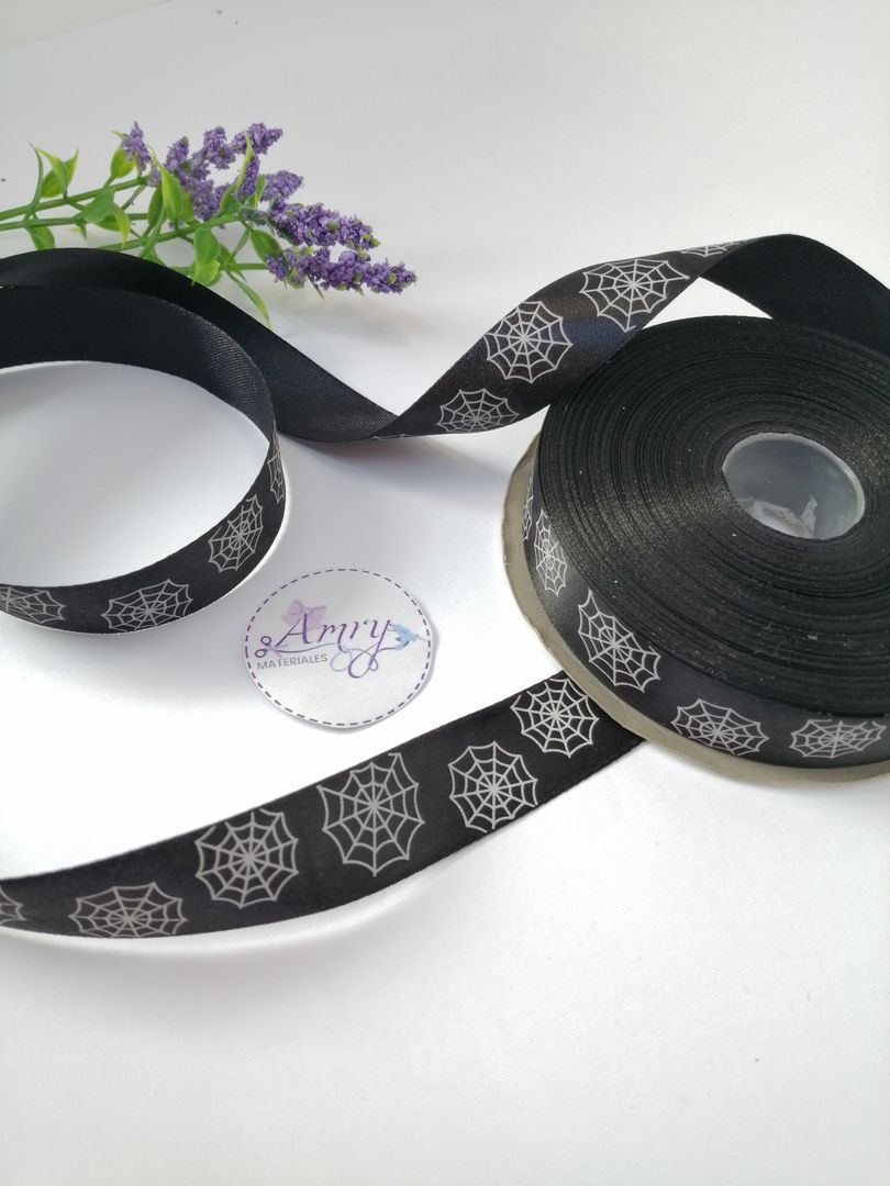 Satin 2cm Tela araña