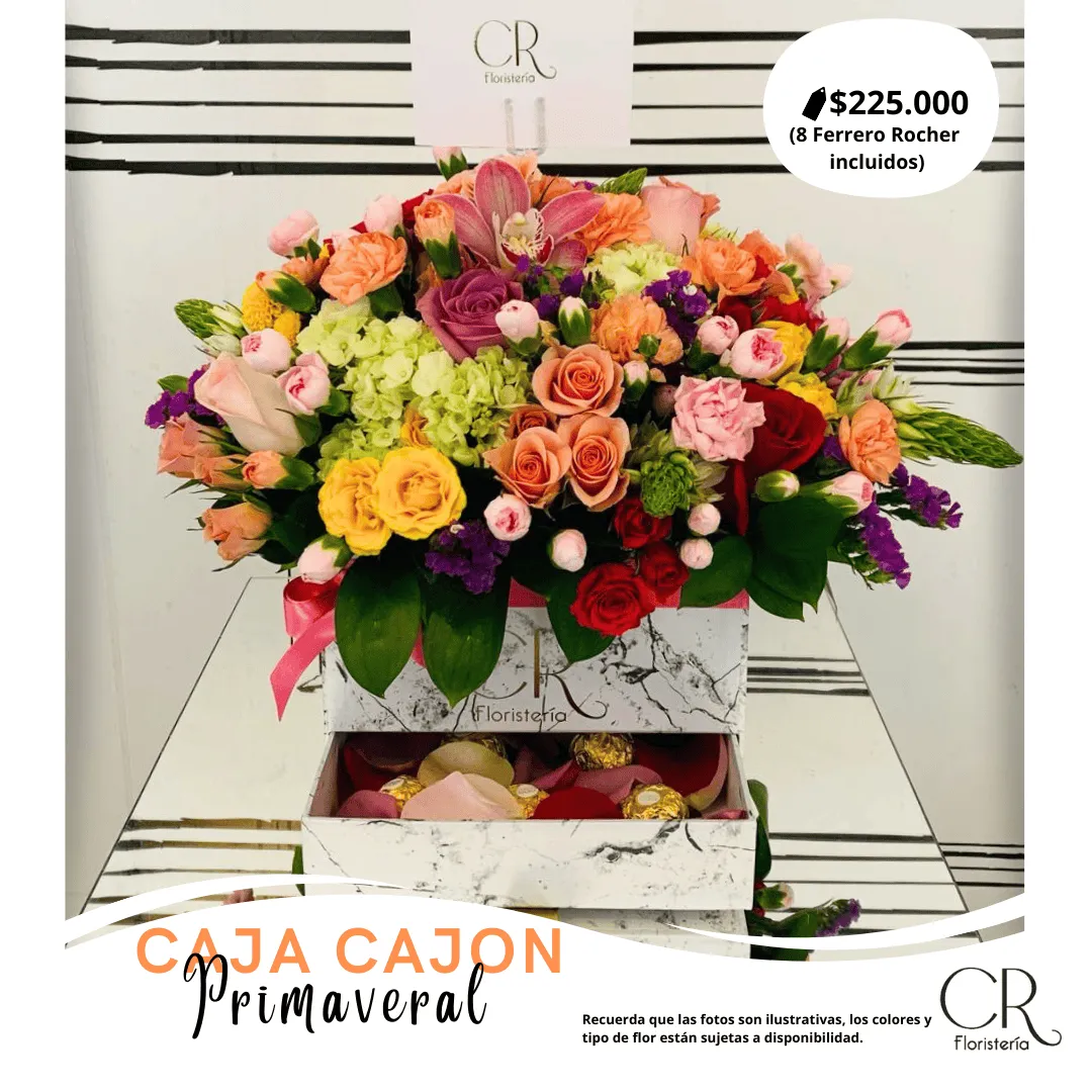 Caja Cajón Deluxe Primaveral