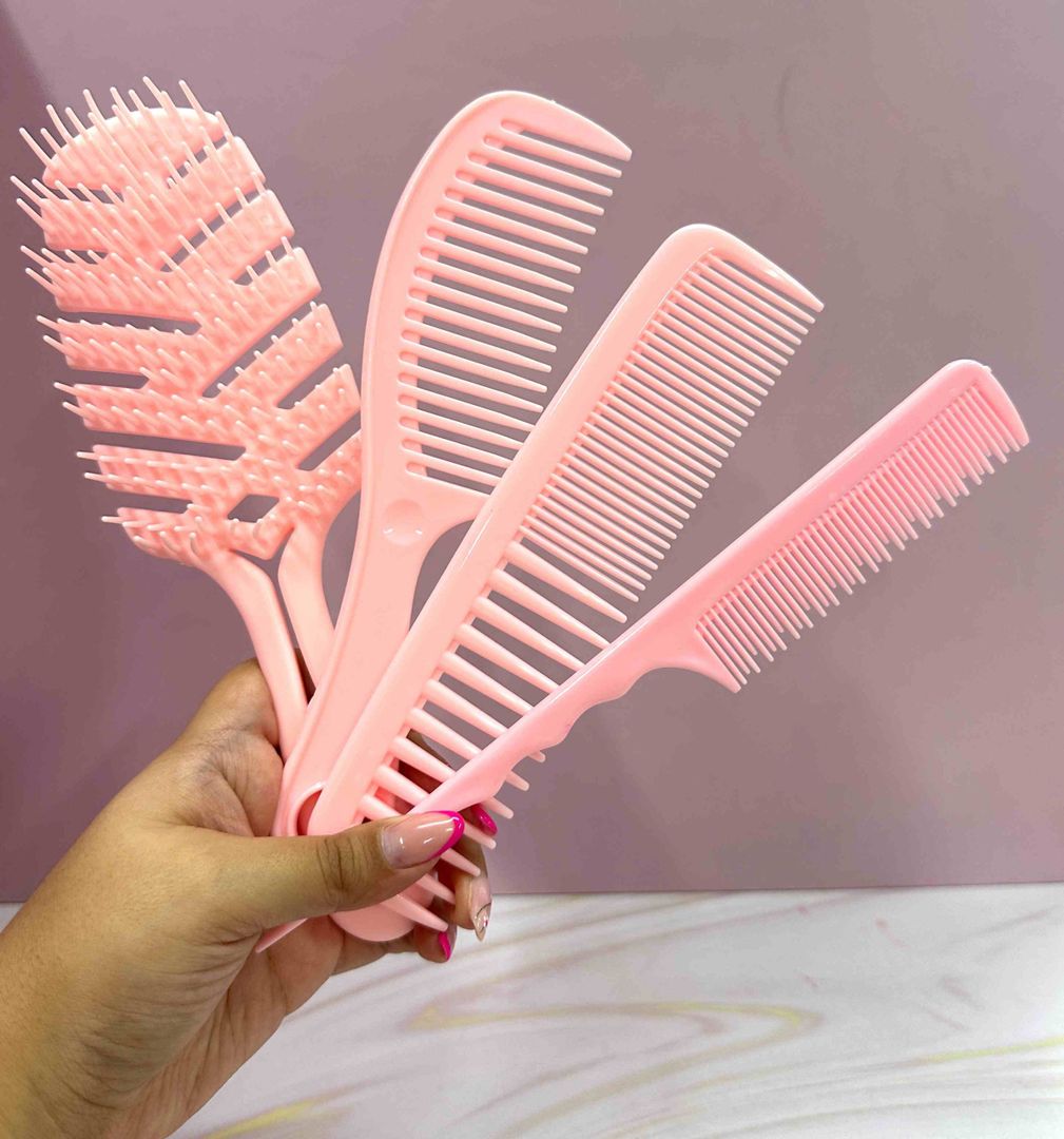 Kit de cepillo antifrizz y peinillas