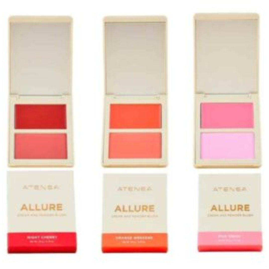 RUBOR EN DÚO ALLURE CREMA Y POLVO COMPACTO