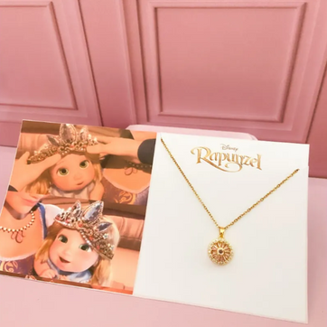 Imagen del producto COLLAR GIRATORIO ROSA RAPUNZEL