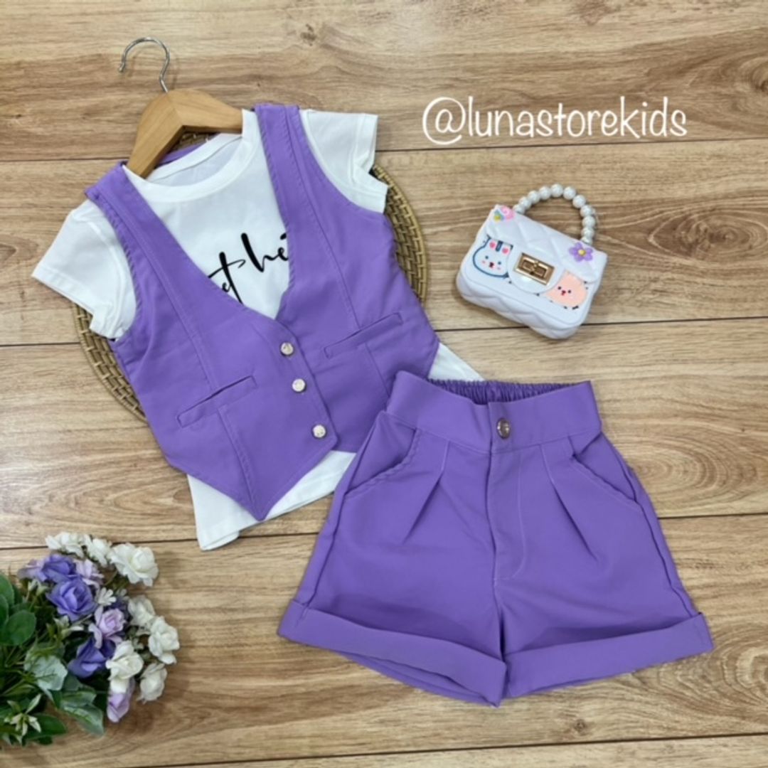 CONJUNTO TRIO DE SHORT