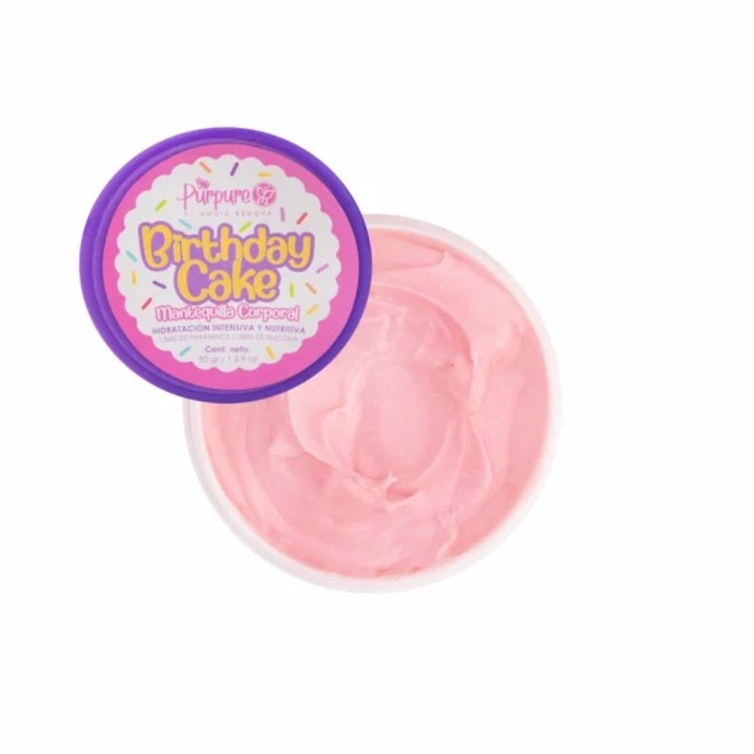 MINI MANTEQUILLA CORPORAL BIRTHDAY CAKE 50g PURPURE