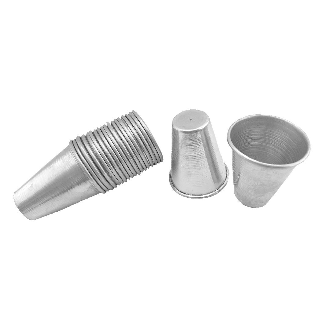 VASO DE HELADO DE ALUMINIO