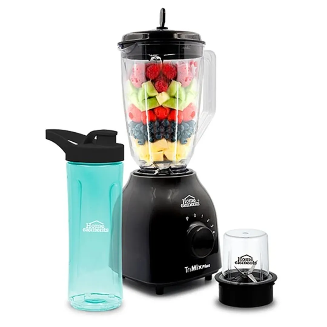 LICUADORA 3EN1 TRI MIX SURTIDA HOME ELEMENTS HEBL302