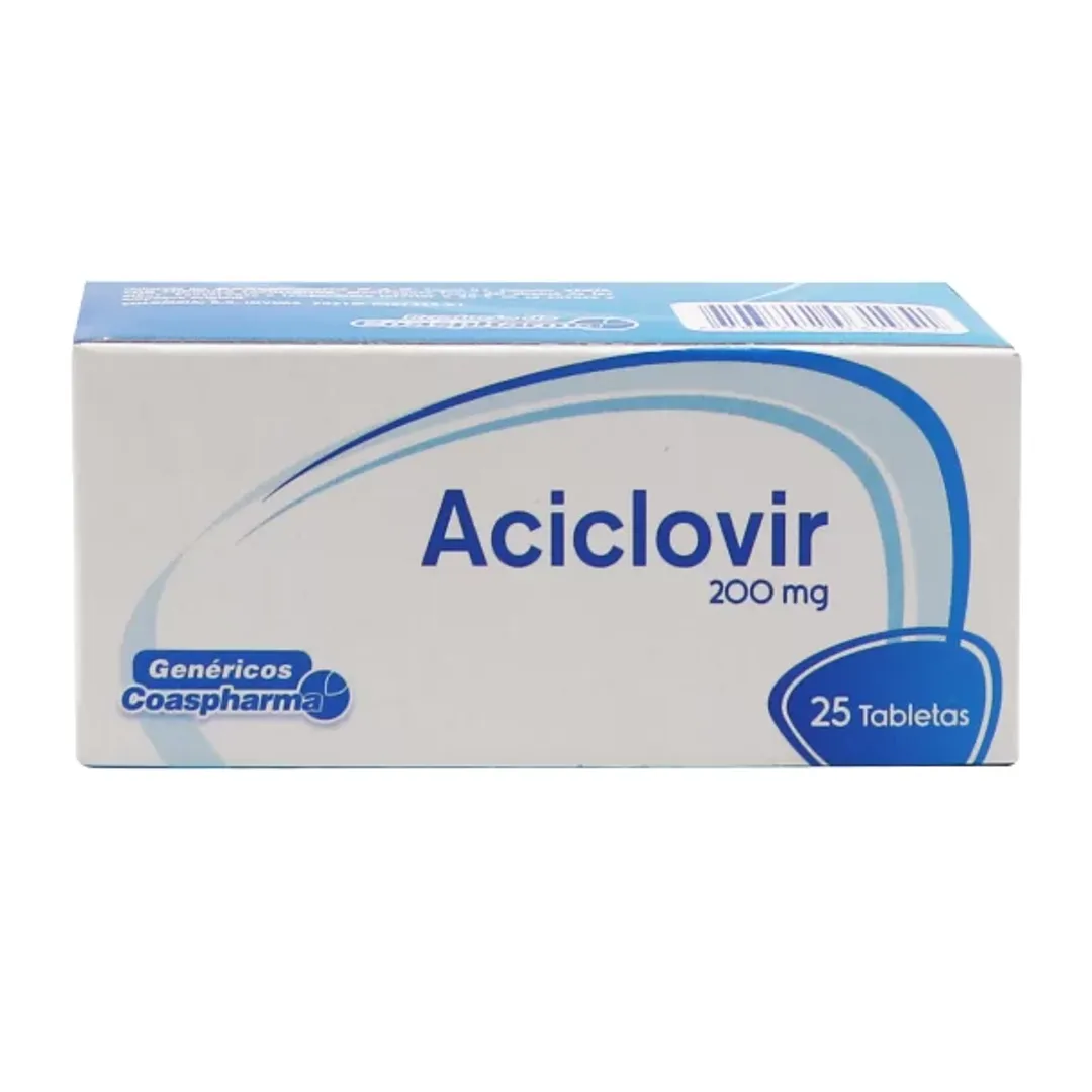 ACICLOVIR 200MG COASPHARMA SOB X 5 TAB