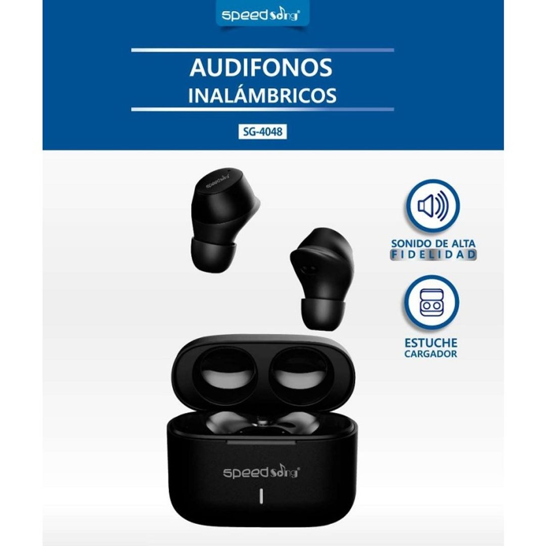 Audífonos TWS Bluetooth SpeedSong SG4048
