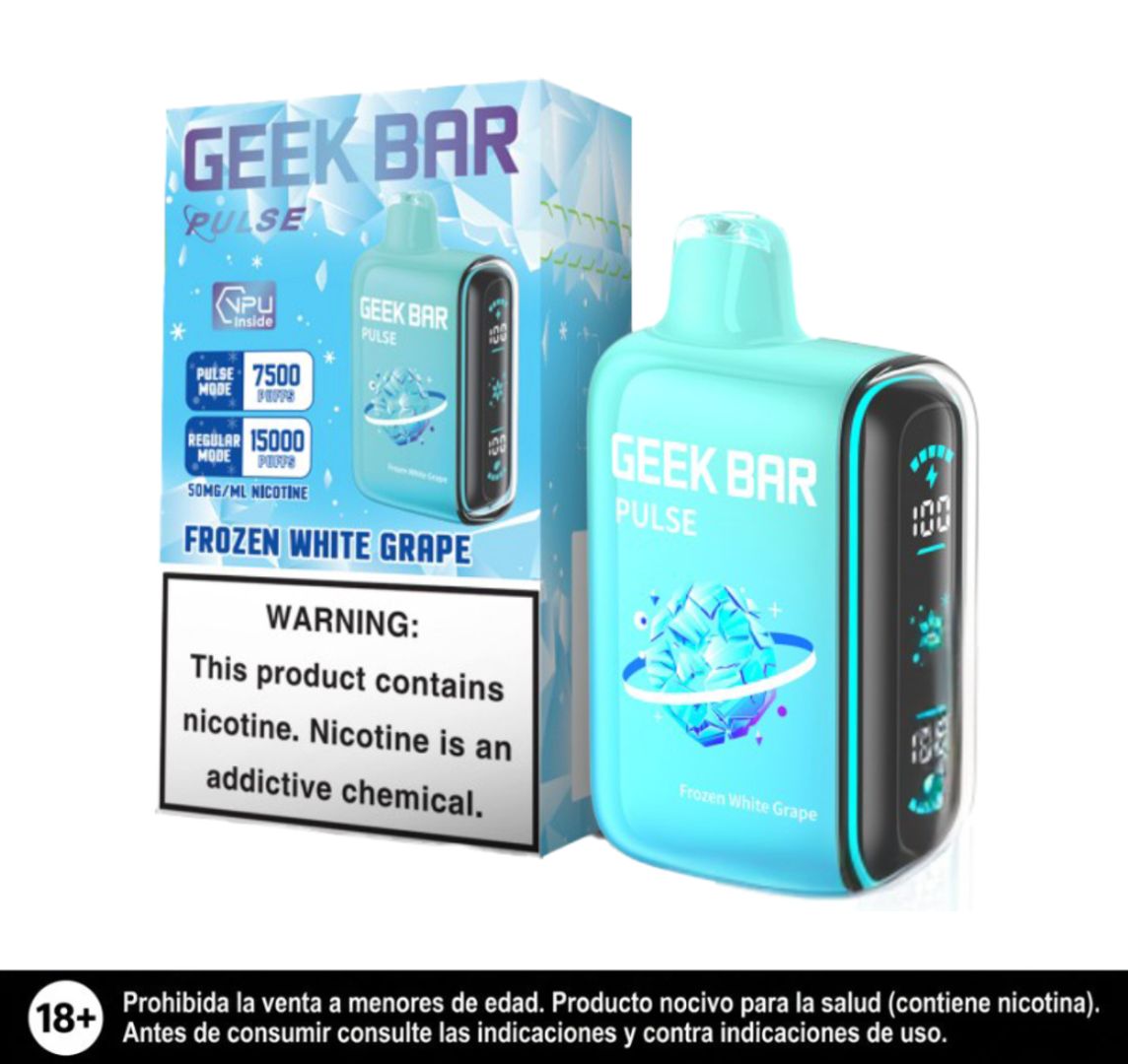 Geek Bar Pulse Frozen White Grape 15.000 Puffs