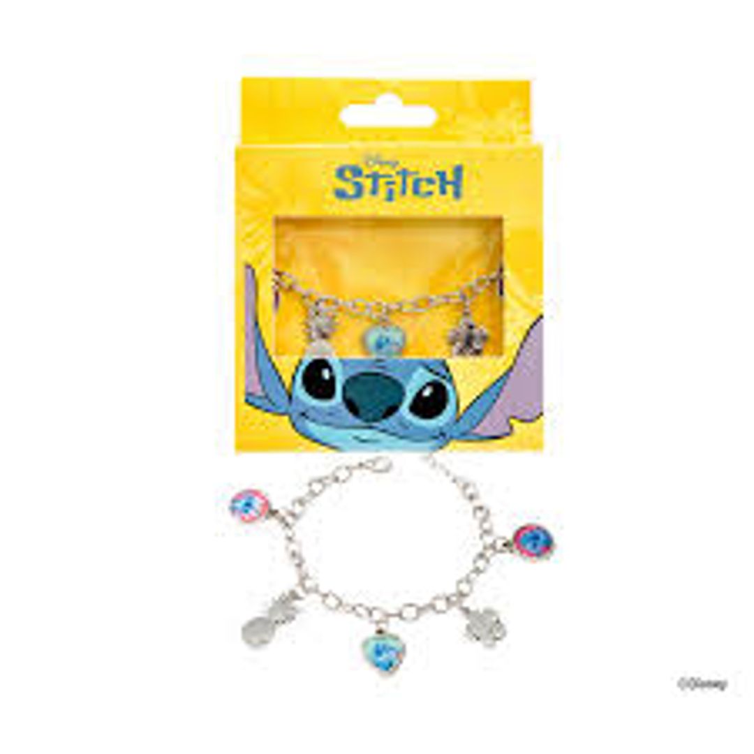 PULSERA PLATEADA STITCH DY2299