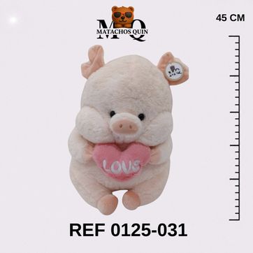 Imagen del producto CERDITO CON CORAZÓN "LOVE"