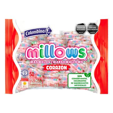 Imagen del producto Millows Corazon x50