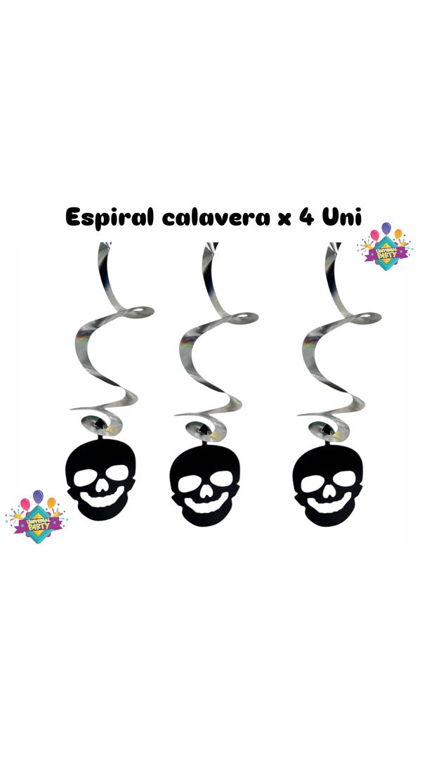 ESPIRAL X 4 UNIDADES