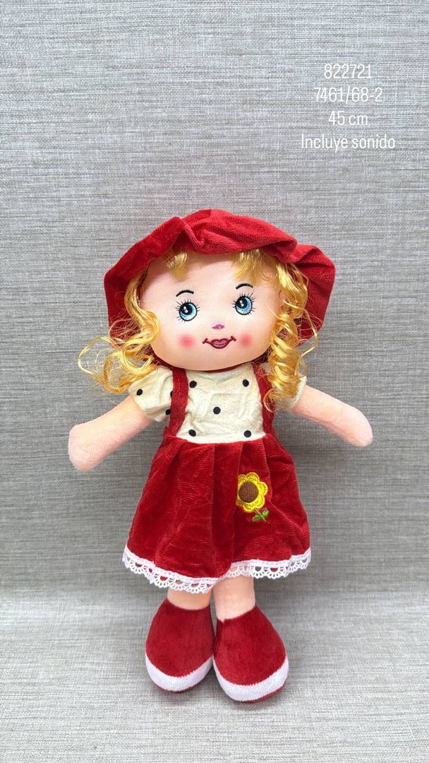 MUÑECA DE TRAPO SURTIDA 45 CM