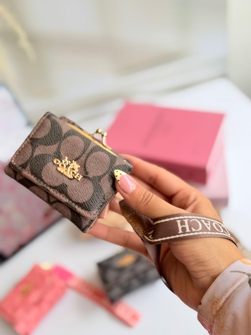 MINI CARTERA/MONEDERO CH 4521 COFFE