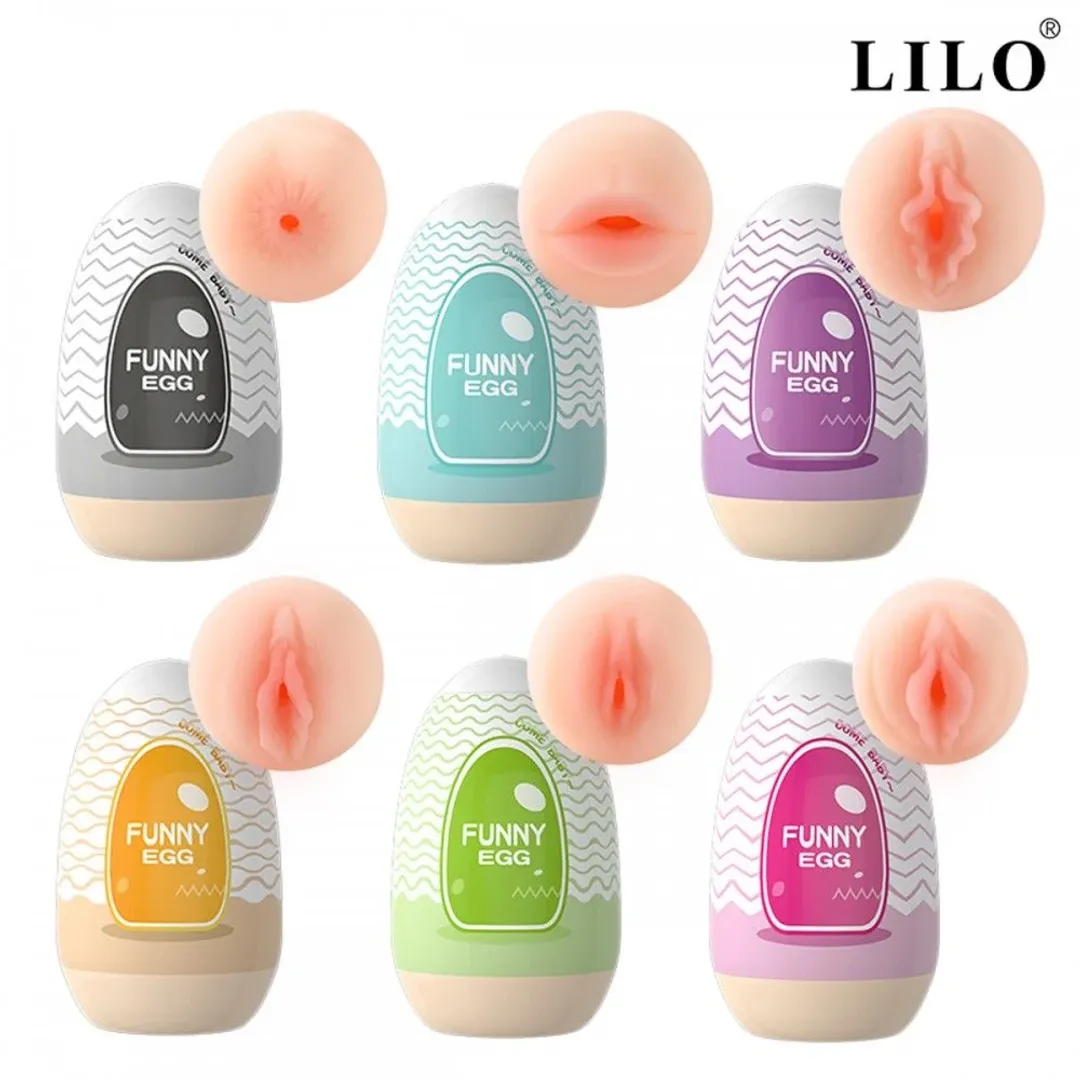 HUEVO MASTURBADOR MEDIANO FUNNY EGG 