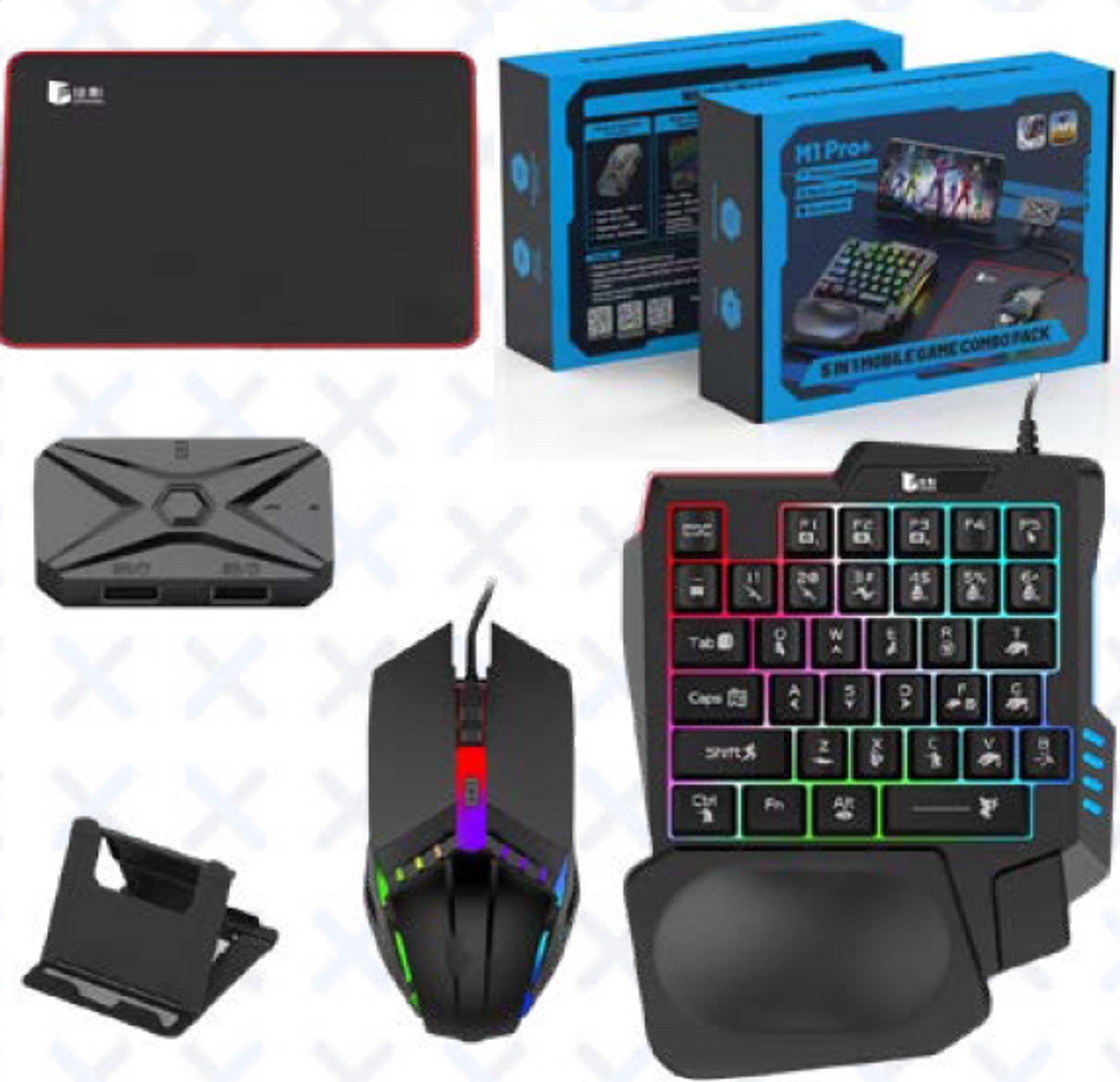 CONVERTIDOR DE TECLADO Y RATÓN PARA PARA ANDROID M1 PRO+ COMBO PACK