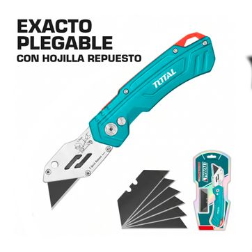 Imagen del producto EXACTO PLEGABLE METALICO CON HOJILLA REPUESTO 
