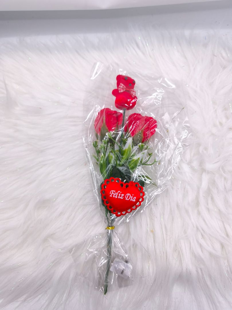 DETALLE ROSA CON LUZ PM316 